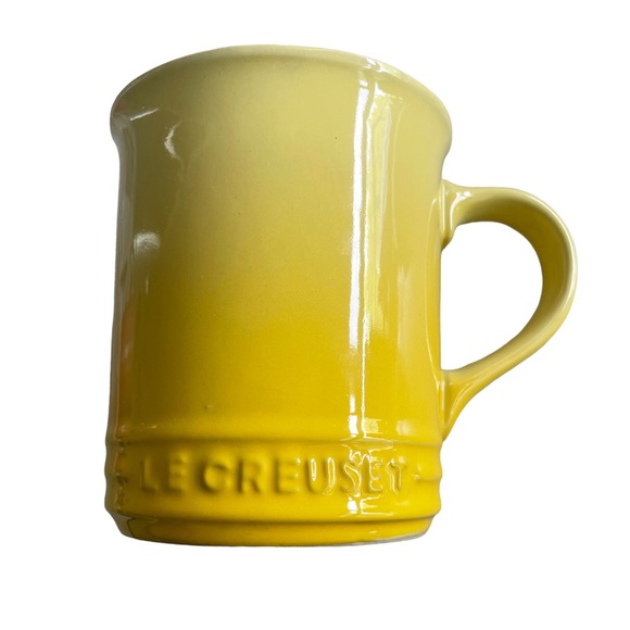 Le Creuset 12 oz stoneware multi-color mugs NEW - Picture 6 of 13